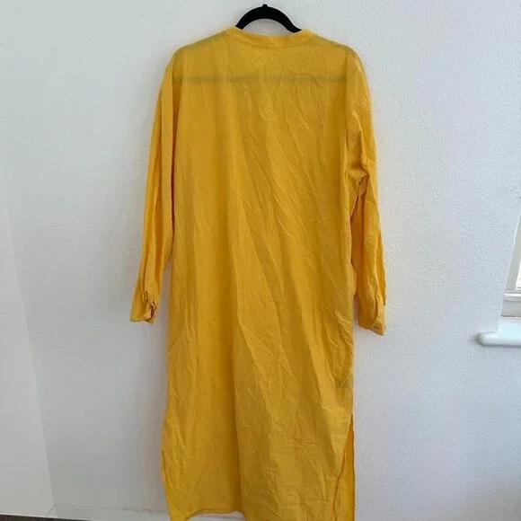 DONNI. Yellow Tunic Maxi Dress - Picture 9 of 9